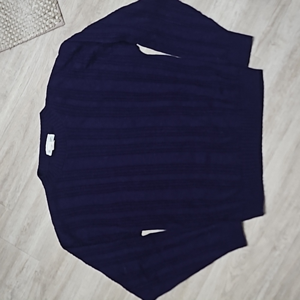 😎Nice Serious Affairs Navy Blue Sweater Size Medium
